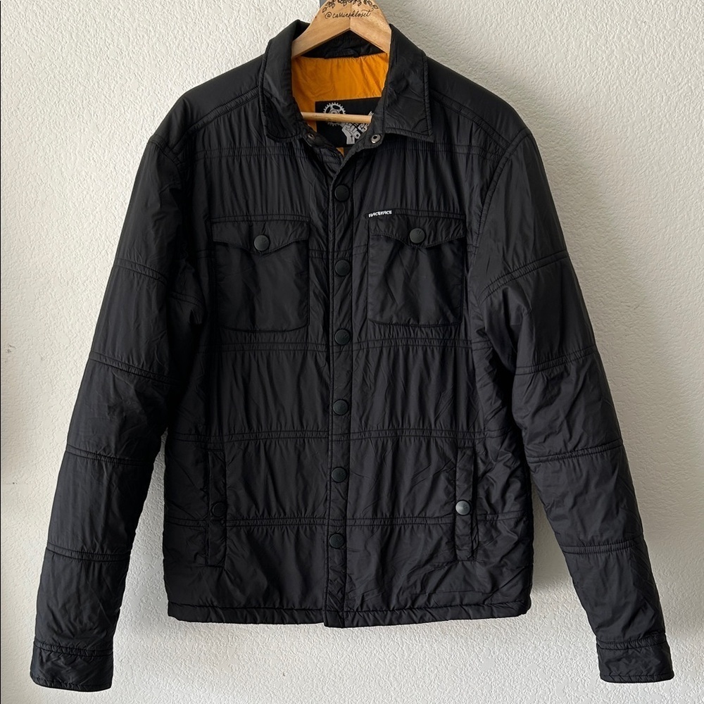 Men's Black Insulated Coat Race Face size L